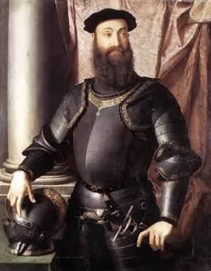 Peinture à l'huile Cosimo I De Medici de Bronzino : habillez enfin vos grands murs vides