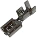 Produktbild Aerzetix: 100 x Kabelschuh weiblich Flache 6.3 mm 0,8 mm 4... 6 mm2