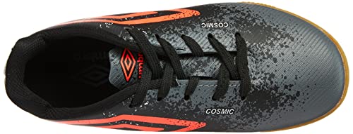 Tênis Indoor Umbro Cosmic Jr Grafite/Coral/Preto 35