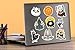 Kung Fu Panda 4 50ct Vinyl Large Deluxe Stickers Variety Pack - Laptop, Water Bottle, Scrapbooking, Tablet, Skateboard, Indoor/Outdoor