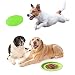 MHwan Perro Frisbee Indestructible, Frisbee de Perro, Disco Volador de Goma Natural...