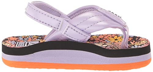 Image of REEF Girls Toddler /Little Kid Ahi Beach Flip Flop, Soft Cushion Footbed, Water Friendly