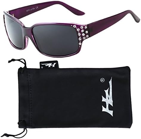 HZ Series Diamante  Womens Premium Polarised Sunglasses by Hornz
