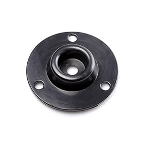 MacTronic Professional Base magnétique pour Bord évasé Noir