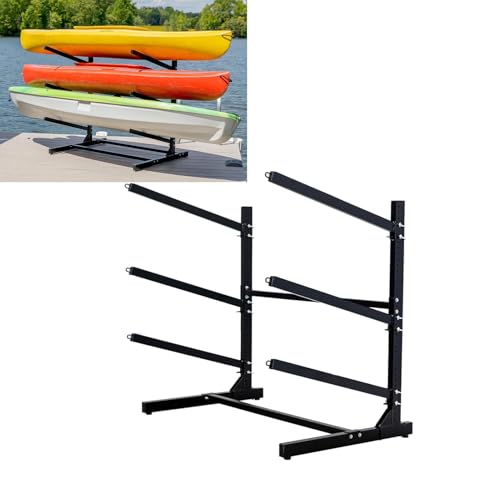 Support de Rangement pour Kayaks : Solution Gain de Place Métal Autoportant