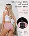 LEVAO Women's High Waisted Seamless Underwear No Show Full Coverage Briefs Stretchy Invisible Panties Cheeky Pack of 6