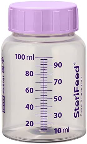 Sterifeed Baby Bottle, Disposable, Sterile, 100ml, Pack of 10
