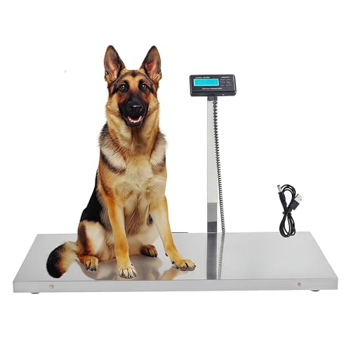 Báscula para Ganado 1100 lb para Perros y Animales miniatura 1