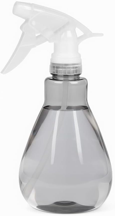Clear Plastic Trigger Spray Bottle 500ml & 1000ml, Water Sprayer Bottle with Adjustable Nozzle, Refillable Mist Spray Bottle for Plants, Hairdressing, Cleaning, Garden & Home Use (Pack of 1 (1000ml))