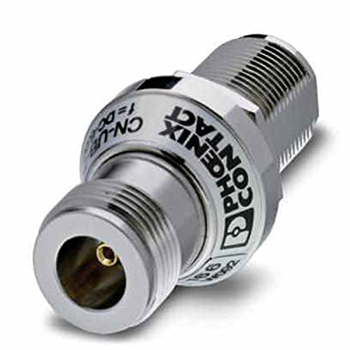 PHOENIX CONTACT CN-UB-70DC-6-SB Zwischenstecker mit Überspannungsschutz für Koaxiale Signalschnittstellen, N-Connector, Stecker-Buchse