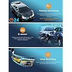 Dash Cam WiFi FHD 1080P Car Camera, Front Dash Camera for Cars, Mini Dashcams for Cars with Night Vision, 24 Hours Parking Mode, WDR, Loop Recording, G-Sensor, APP, Support 128GB Max - Image 5
