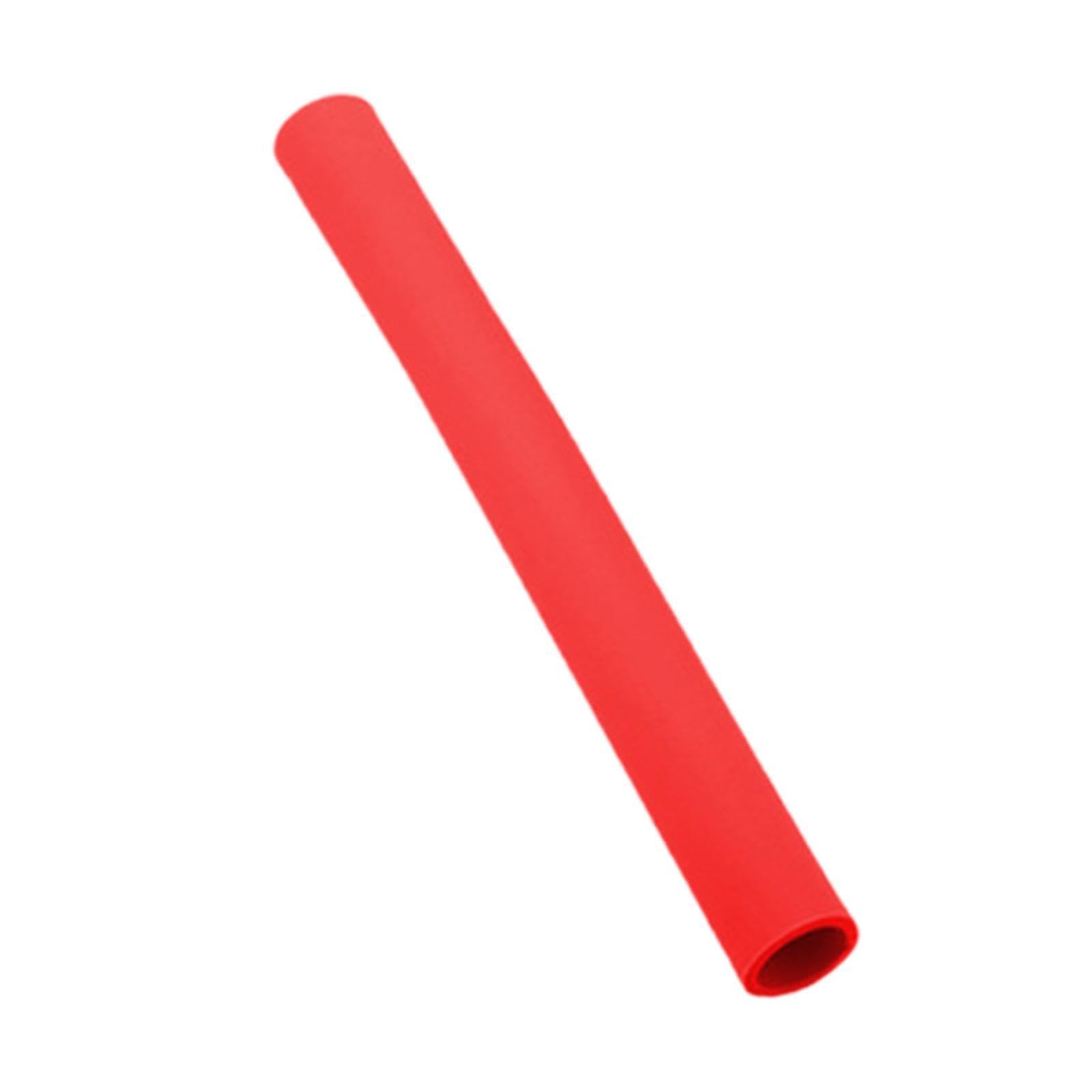 YIXANNX Silicone Pot Handle Sleeve Easy Installation Keeps Hands Safe Scalding Provides Comfort While Cooking Pot Grip Handle Cover Sleeve Woks Pans Griddles, Red