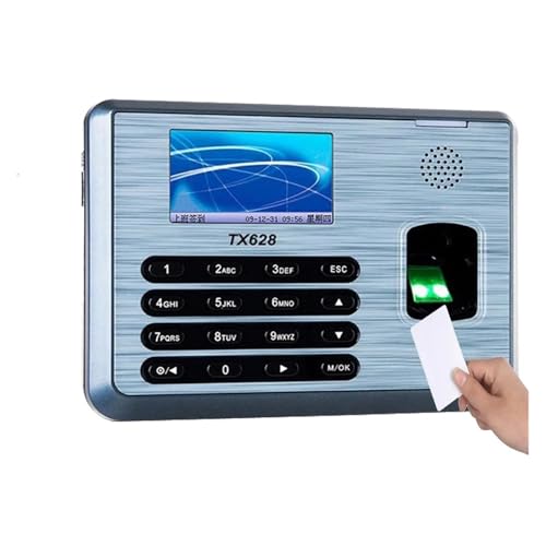 Mutil 言語タイムレコーダー中小企業向け 3 インチカラー ScreenS30 生体指紋勤怠レコーダー 高速認証(IC card wifi)