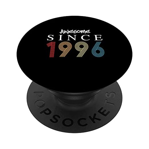 Impresionante desde 1996 Cumpleaños 1996 Vintage 1996 PopSockets PopGrip Intercambiable