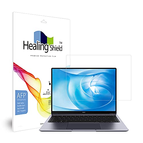 Healingshield XLV[tیtB Screen Protector Oleophobic AFP Clear Film Compatible with HUAWEI Matebook 14 2020