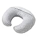 Nursing Pillow and Positioner with Cover for Breastfeeding and Bottle Feeding, Propping Baby, Tummy Time, Baby Sitting Support, Awake-Time Support (Grey, 22