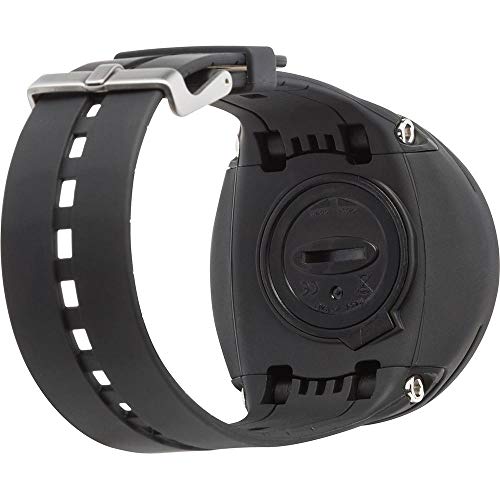 Image of Cressi Donatello Scuba Dive Computer, Single-Button Interface, Black /Silver
