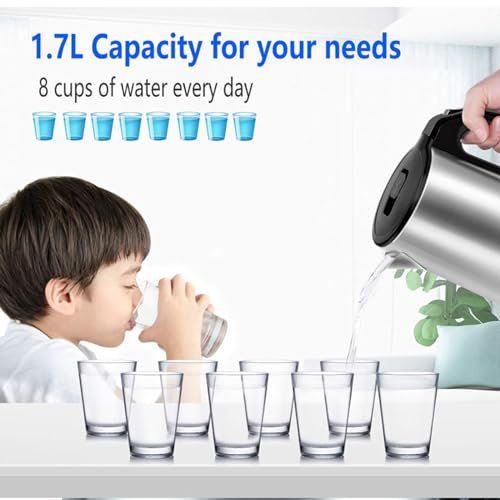Tetera eléctrica con capacidad de 1.7 litros miniatura 5