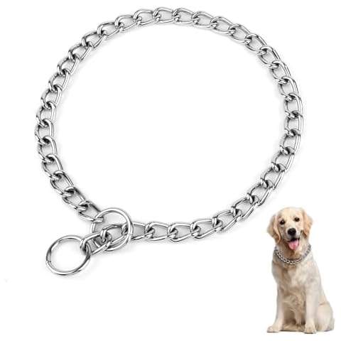 Svalor Rust-Resistant Choke Chain Collar for Dogs Cover