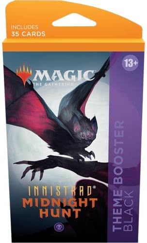 Magic TCG Magic: The Gathering Midnight Hunt Theme Booster - Black
