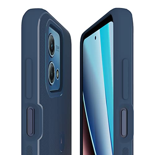 Image of Motorola Moto G Stylus (2023) Textured Protective Dusk Blue Case | Precision fit Shock Absorbing Cases for Enhanced Phone Grip, Style, Drop Protection for Your Moto G Stylus 2023
