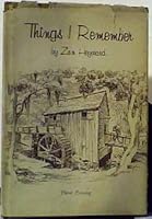 Things I Remember B0007EBG6G Book Cover