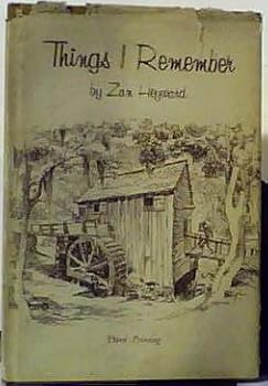 Hardcover Things I Remember Book