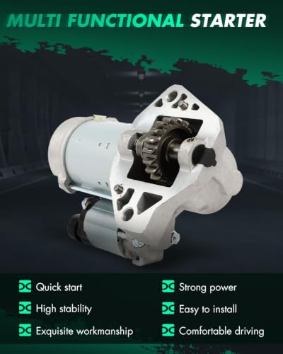 Image of SCITOO Engine Starter Motor Compatible #10912N 10912 428000-7020