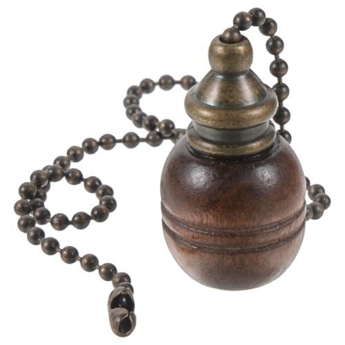 Image of OSALADI Vintage Ceiling Fan Pull Chain 12 Inch Decorative Light Pendant Extension for Ceiling Fans and Lamps Easy to Install Durable Pull Chain Accessory