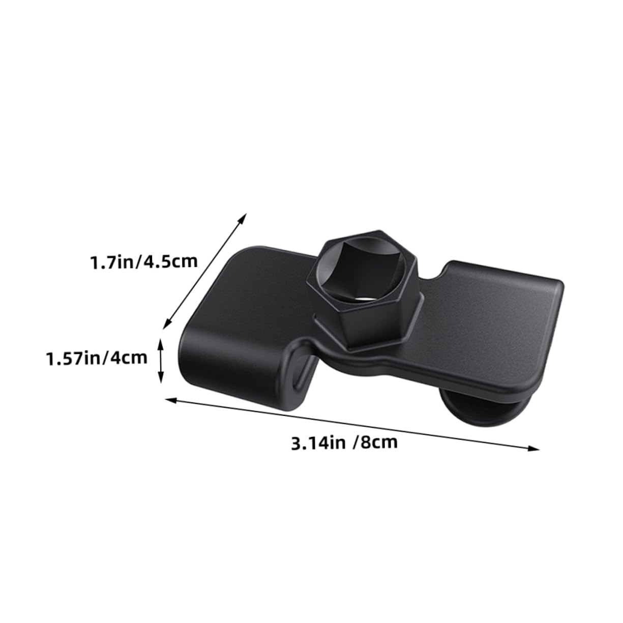 NUOBESTY 5 Pezzi Strumento Estensione per Chiavi Adattatore per Meccanico Magnetico per Compatibile con Drive