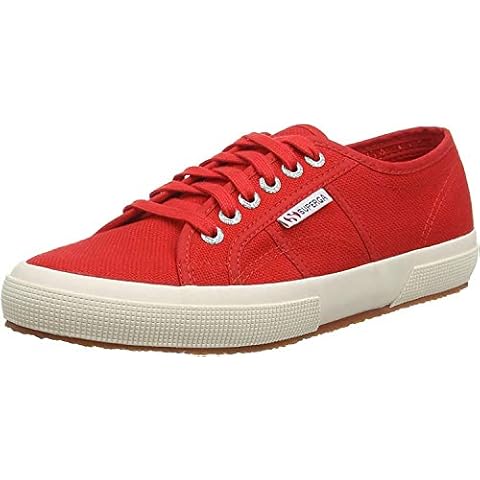 Superga Unisex 2750 Cotu Classic Trainers in Red Cover