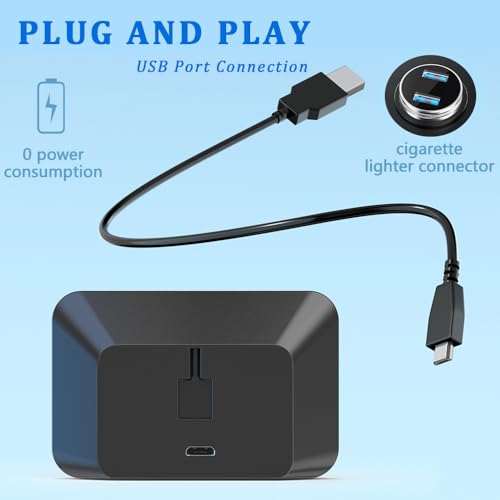 Image of Heads Up Display for Cars Windshield with MPH Speed,HUD Display Digital Speedometer for Car Used USB Plug,Universal GPS Speedometer for Car Accessories Fit for Cars SUVs Trucks (MP /H)