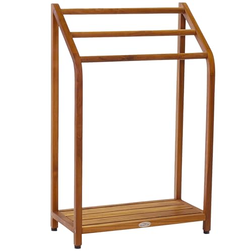 The Original Sula Versatile Teak Towel Rack