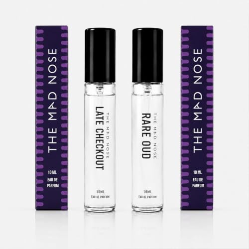 Image of Rare Oud & Late Checkout Pocket Perfume Pack 2| Long Lasting 10+ Hours | Unisex Pocket Perfume | Daily Wear Fragrance for Office & Parties | Travel-Friendly