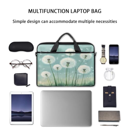 Maletín para laptop diseño Diente de León 15 pulgadas miniatura 7