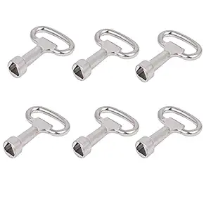 Antrader Triangle Socket Spanner Key Matel Triangular Socket Universal Utility Keys for 0.37