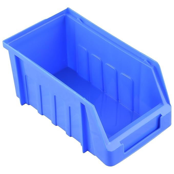 Alkon SB2 Supra Bin Industrial Bin Storage Box (Pack of 5,Blue) L 170XW100xH85 mm