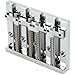 Leo Quan Badass II 4-String High-mass Bass Bridge - Chrome