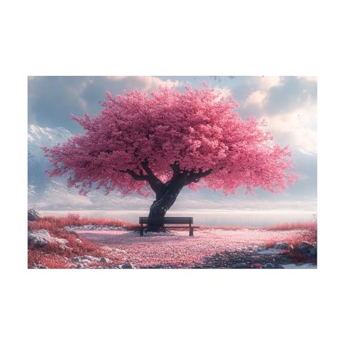 Tableau pour art déco murale TERUEA rose lotus 40x60cm sans cadre de plante