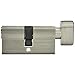 Anti-Theft Cylinder Lock Copper Single Open Cylinder with Keys Strong and -Proof, Suitable for Wooden Doors, Aluminum Doors(L=60mm30/30)