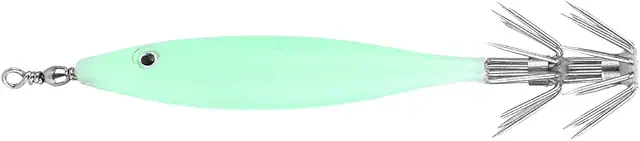 Lichtgevende inktvishaken set - 50 stuks voor prematuur vissen