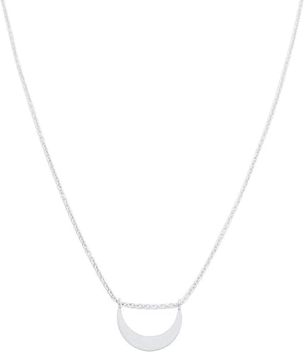 Honeycat Collar La Luna Moon en oro, oro rosa o plata Joyería minimalista y delicada