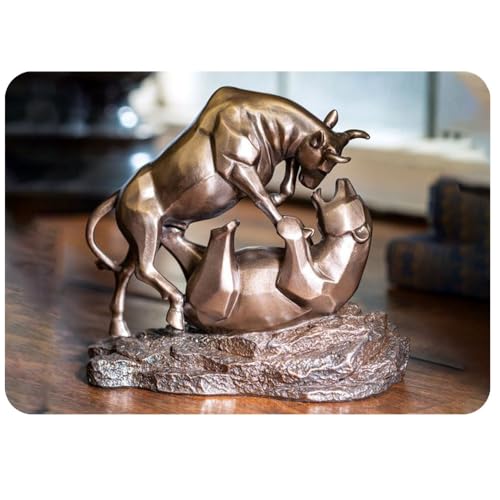 Bear and Bull Mousepad for Traders – Anti-Slip, Durable Mouse Mat...