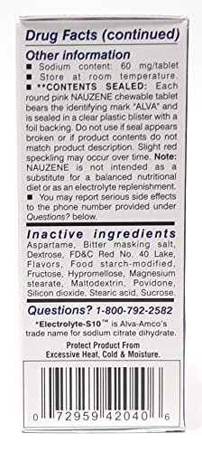 Nauzene Chew Tabs Size 40Ct - Pack Of 1 #TOP2