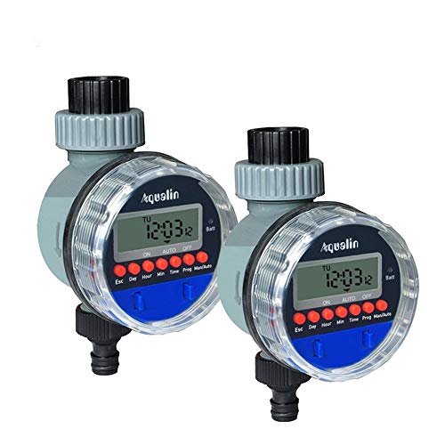 Lijincheng Timed Irrigation Electronic LCD Display Home Ball Valve Water Timer Garden Irrigation Watering Timer Controller System