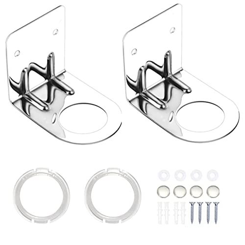 La Mejor Lista de Inodoros de dos piezas los más solicitados. 45 LEFTSTARER - 4 soportes para dispensador de botellas de champú, soporte para pared, jabón de manos/loción/detergente/gel de ducha para cocina, baño, inodoro (2 piezas...