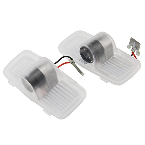 2pcs Car Door Light HD Led Logo Projector for Honda, Ghost Shadow Welcome Lights Ground Courtesy Step Light Symbol Identification Lights for Honda Accord Crosstour Pilot