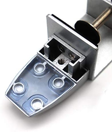 2PCS Office Restaurant Divider / Panel / Sneeze Guard C-Clamp Support - Edge Clamp Dual Direction, #U-CLAMP