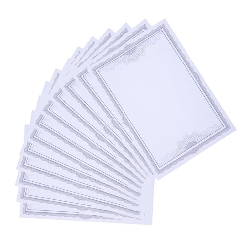 Papier diplôme bleu 50 feuilles au format A4 horizontal ou vertical