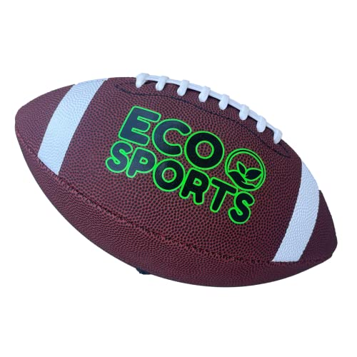 Eco Sports Vegan Leather Pee Wee Football - Small Size 5 Football - Sustainable American Football Balls For Kids #TOP17
